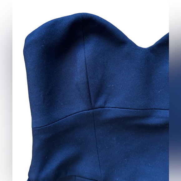 Aritzia Babaton Graeme Bustier Corset Peplum Tube Top Black - Picture 4 of 12